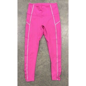 Free People FP Movement Hot Pink Ruched Leggings Athletic Women's XS